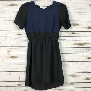 NWT BCBGeneration small blue black classic dress
